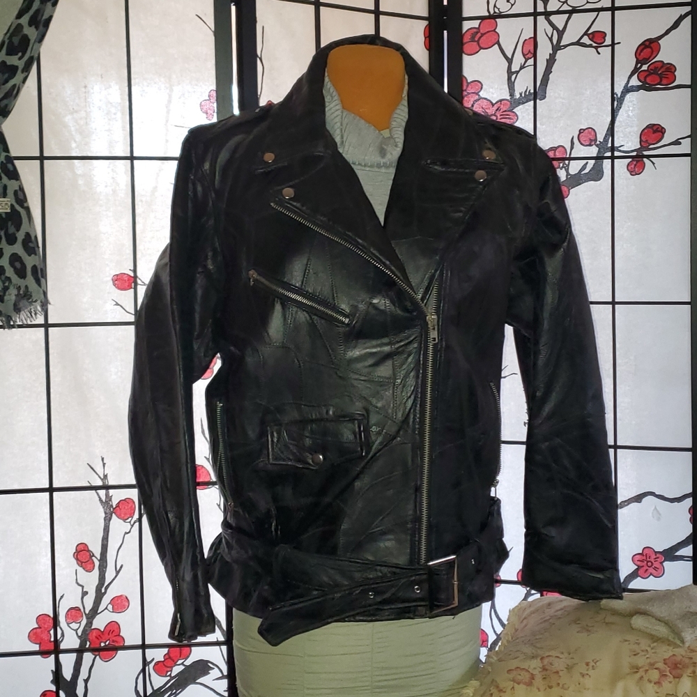Leather jacket